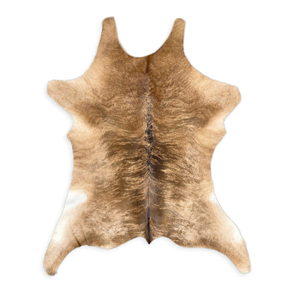 Calf Hair-On Hide Rug | Exotic Color Pattern - 3.25 x 2.75 ft