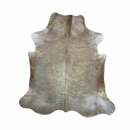 Cowhide Rug - Hair-On Solid Color Decor - Premium Quality - Various Sizes
