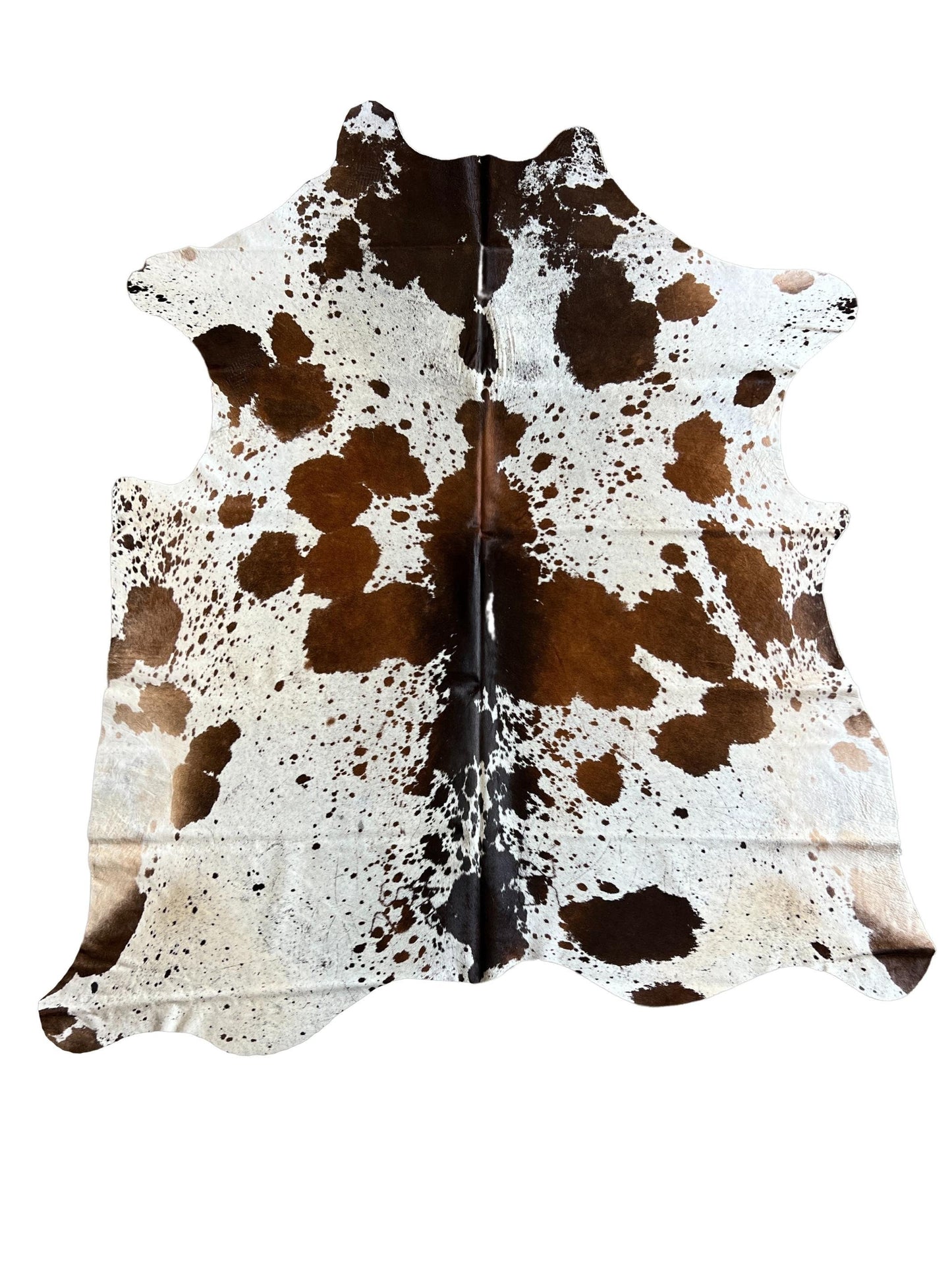 Cowhide Hair-On Bi-Color Rug Exotic