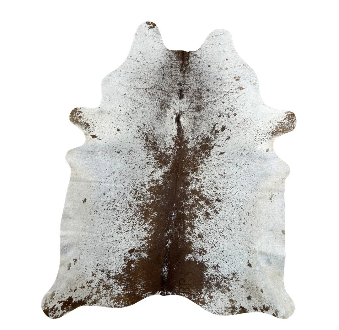 Cowhide Rug - Hair-On Colombian Exotic - Premium Home Decor - 6x8 ft Luxurious Durable