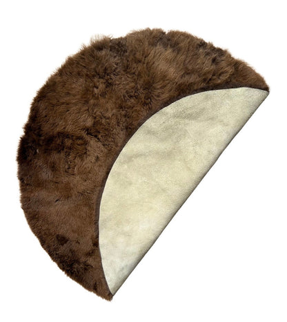 Bison Hair-On Round Rug Round