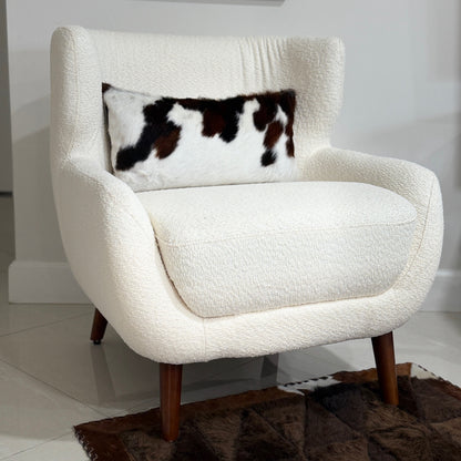 Cowhide Pillow Cover | Full-Hide Hair-On – 12 x 20 in