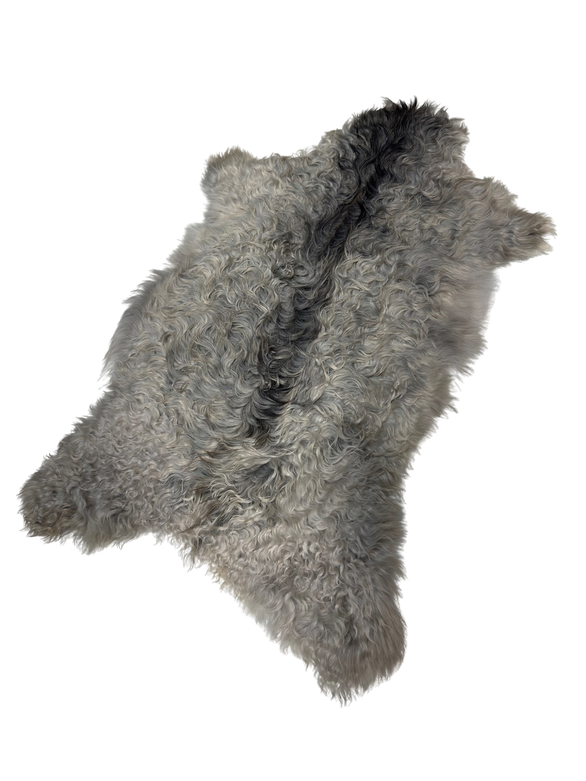 Angora Hair-On Hide Rug | Grey – Argentinian First Grade