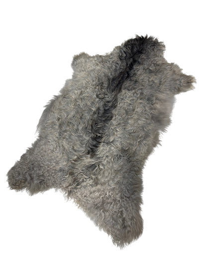 Angora Hair-On Hide Rug | Grey – Argentinian First Grade