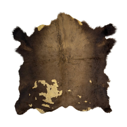 Bison Hide Rug | Buffalo Hair-On – Large