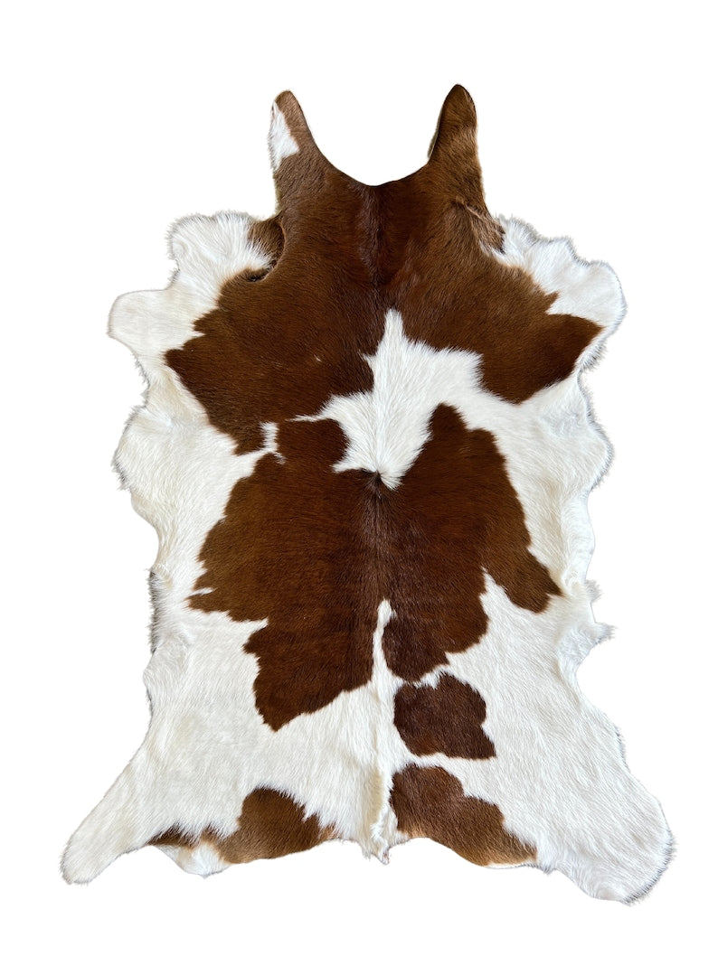 Calf Hair-On Hide | Bi-Color Spotted - Colombian Chrome-Tanned