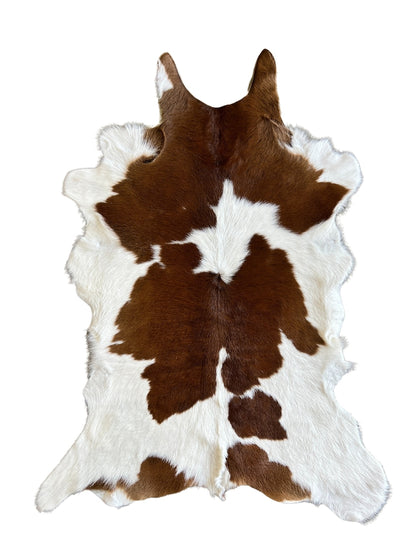 Calf Hair-On Hide | Bi-Color Spotted - Colombian Chrome-Tanned