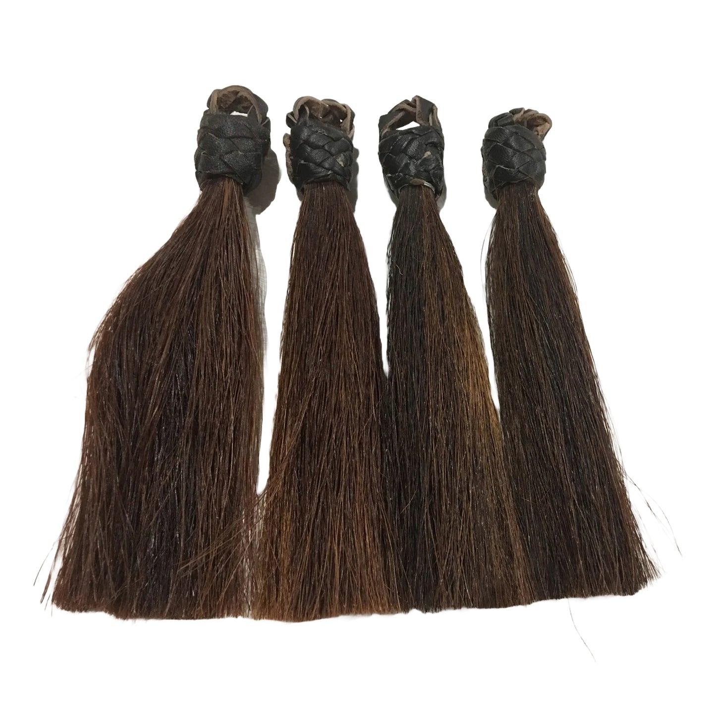 Horse Tail Tassel | Braided Leather Loop – 5 or 6 in
