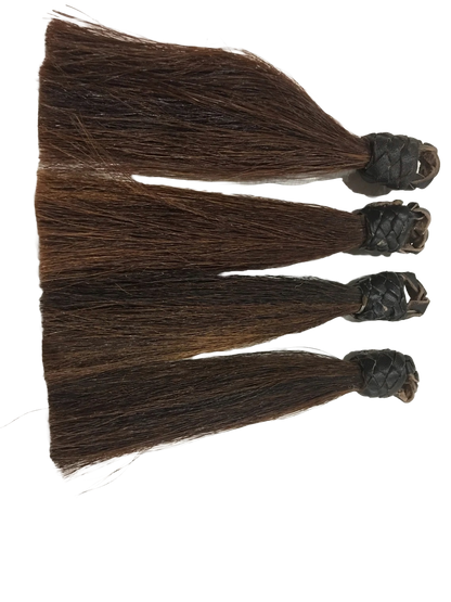 Horse Tail Tassel | Braided Leather Loop – 5 or 6 in