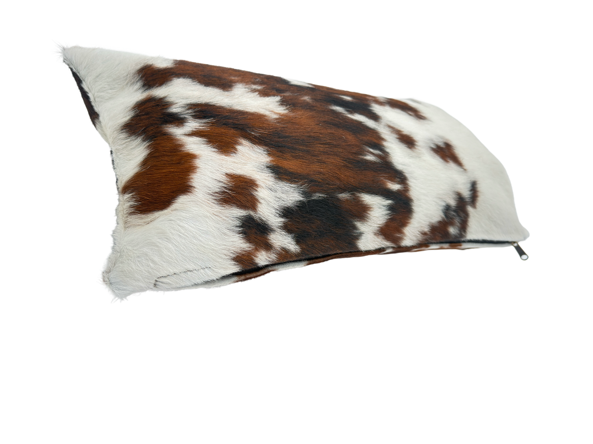 Cowhide Pillow Cover | Full-Hide Hair-On – 12 x 20 in