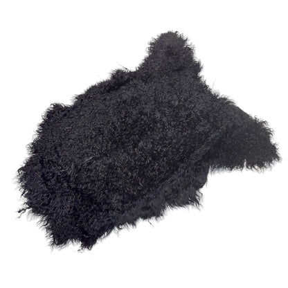Angora Hair-On Hide Rug | Black – Argentinian First Grade