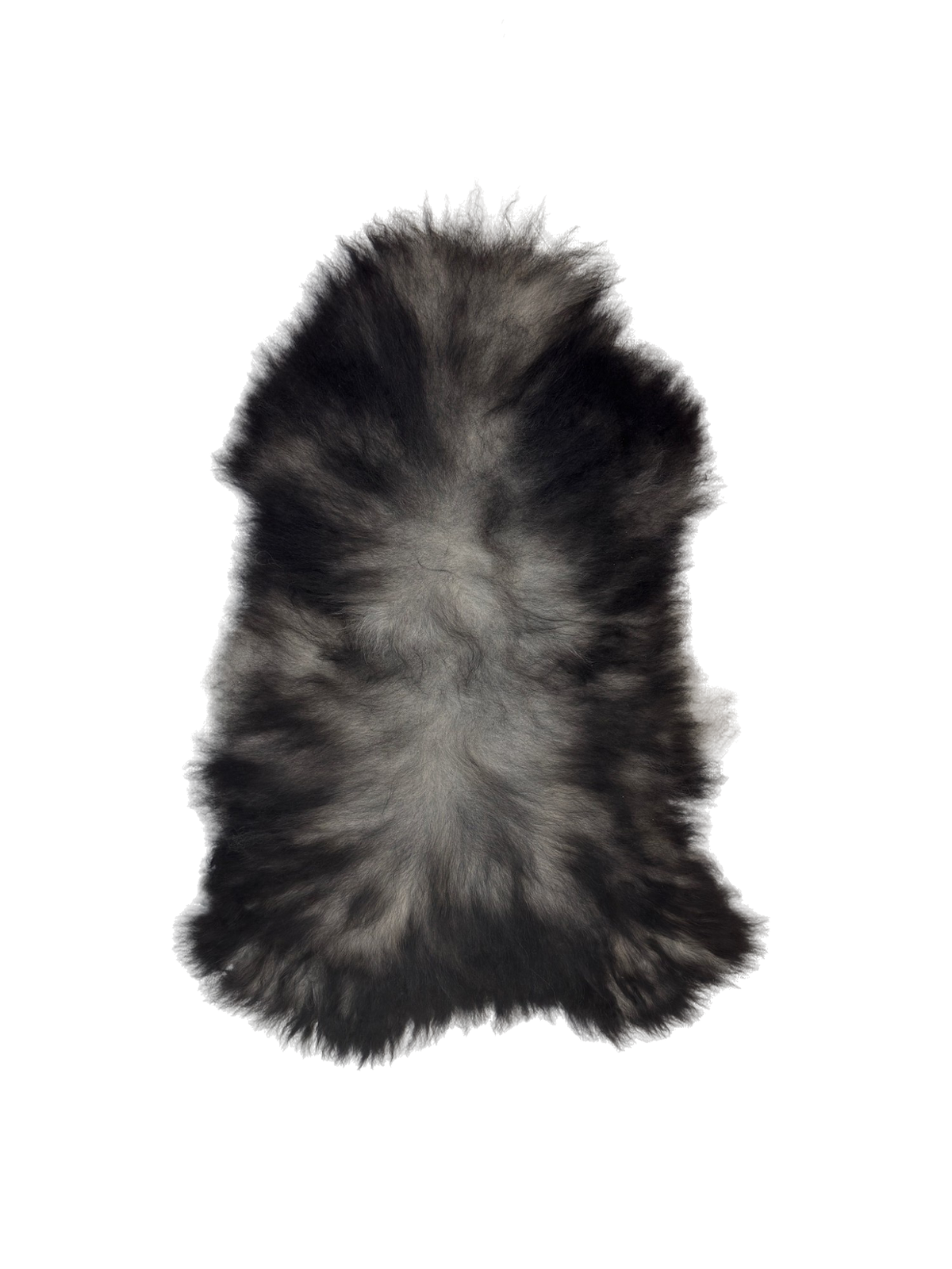 Norwegian Sheepskin | Charcoal Grey Viking Heritage Long-Hair