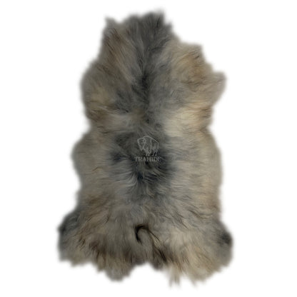 Norwegian Sheepskin | Frosted Gray Long-Hair Viking Heritage - 4' x 2.5'