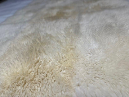 Argentinian Hair-On Angora Hide Rectangular Area Rug - Precision & Luxury