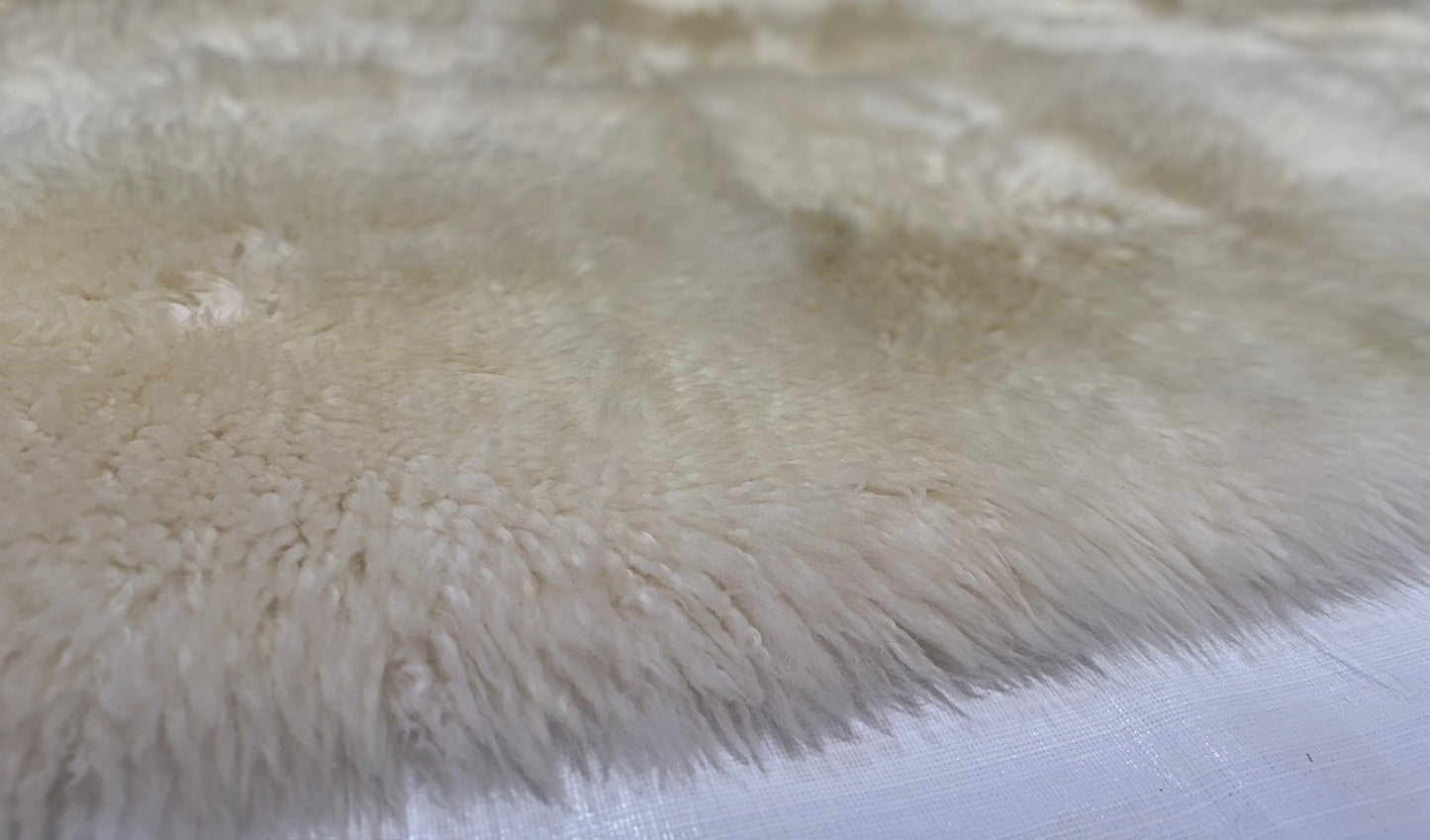 Argentinian Hair-On Angora Hide Rectangular Area Rug - Precision & Luxury