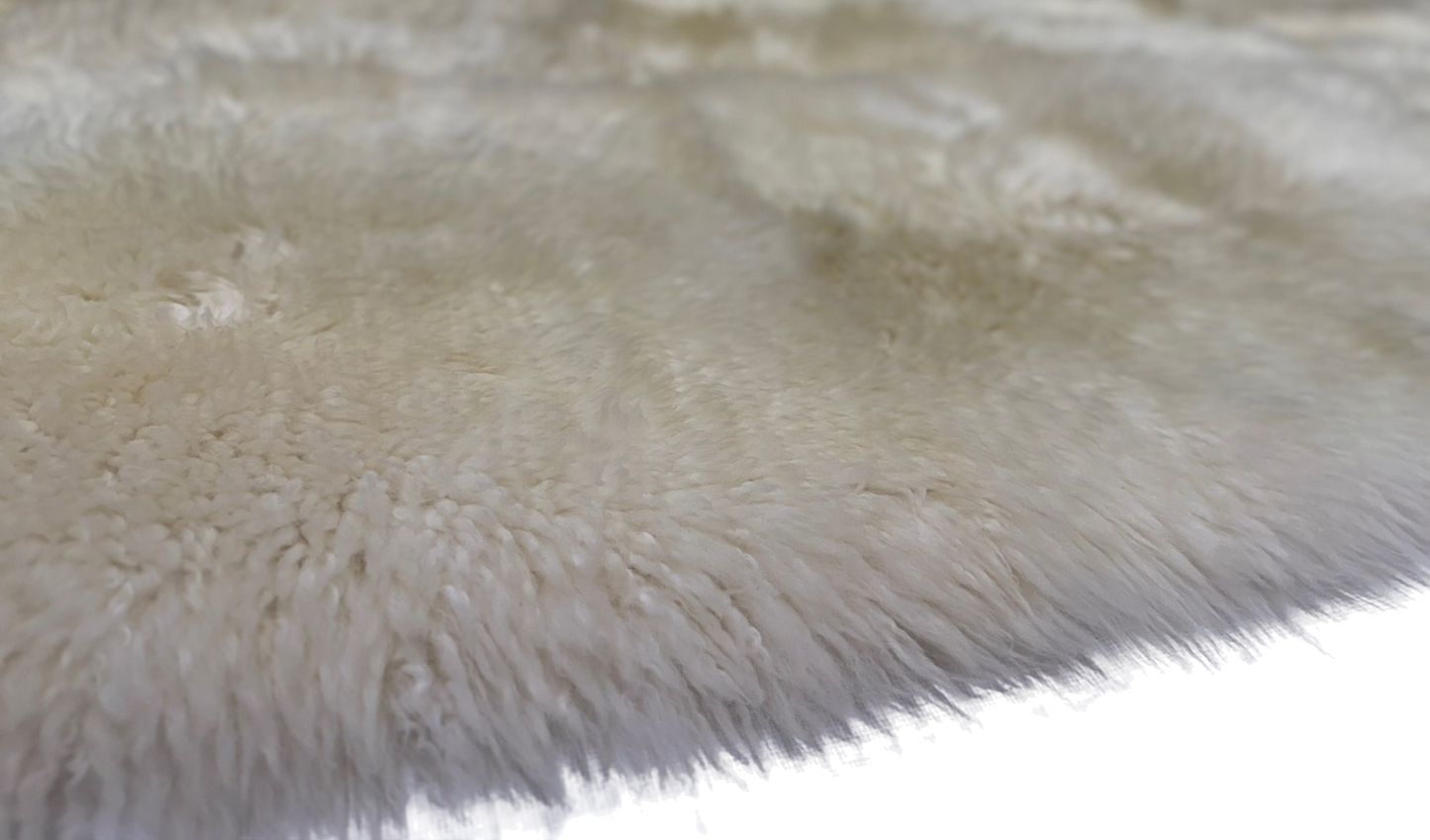 Argentinian Hair-On Angora Hide Rectangular Area Rug - Precision & Luxury