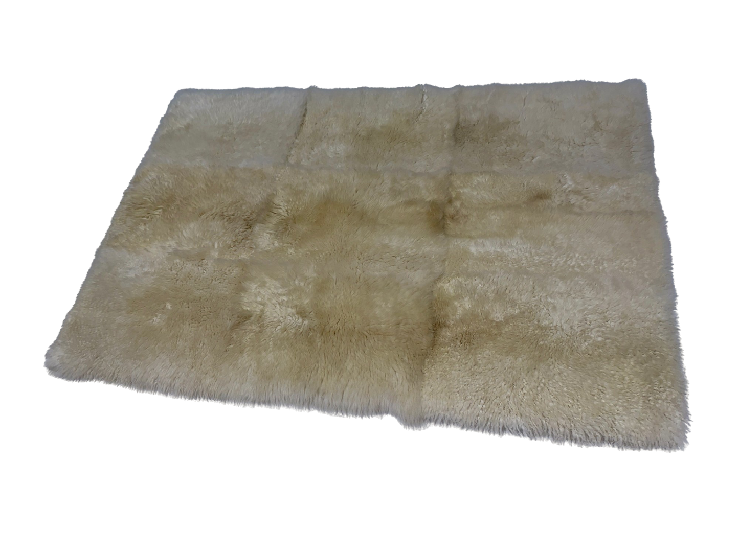 Argentinian Hair-On Angora Hide Rectangular Area Rug - Precision & Luxury