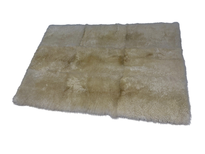 Argentinian Hair-On Angora Hide Rectangular Area Rug - Precision & Luxury