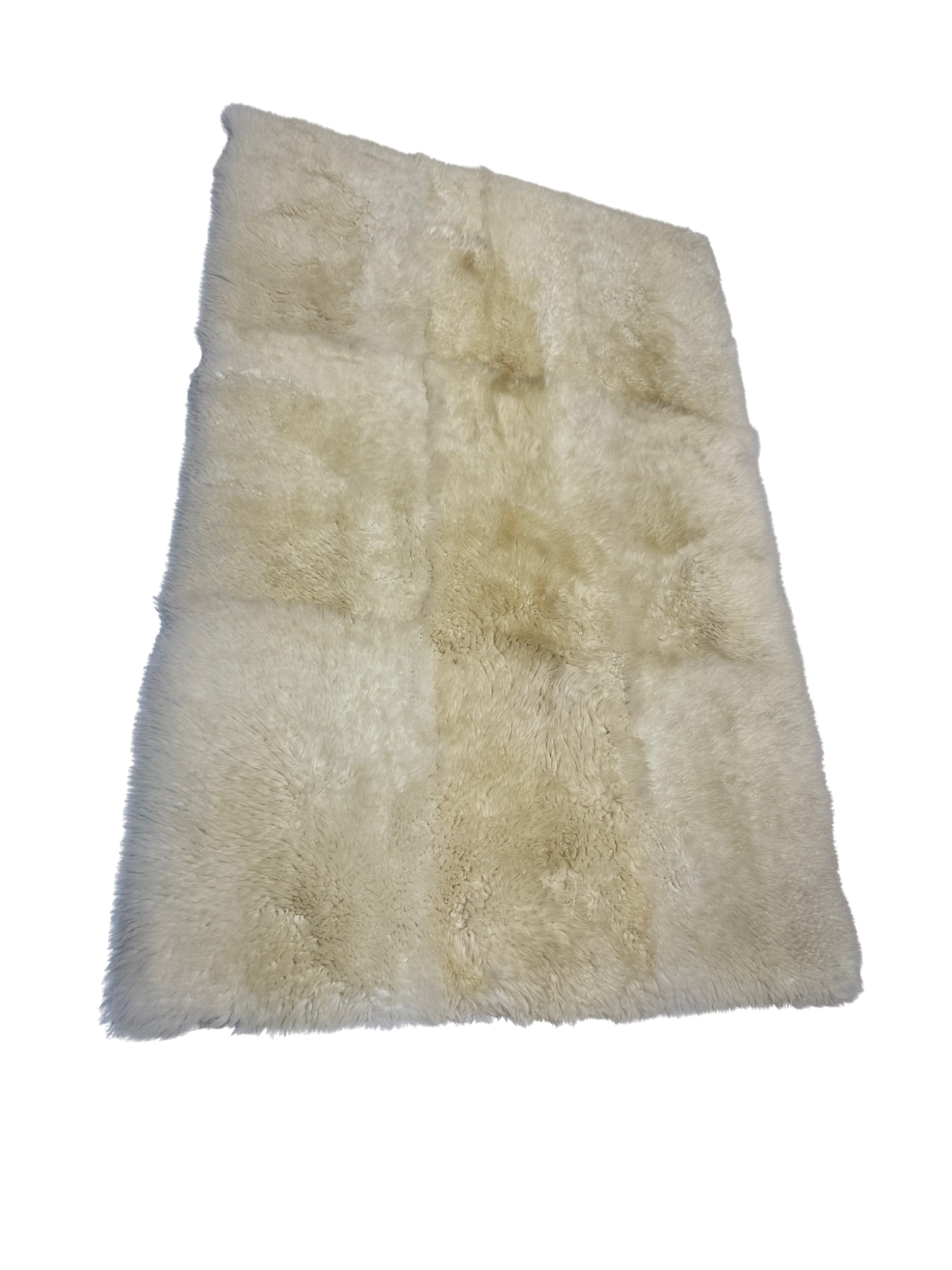 Argentinian Hair-On Angora Hide Rectangular Area Rug - Precision & Luxury