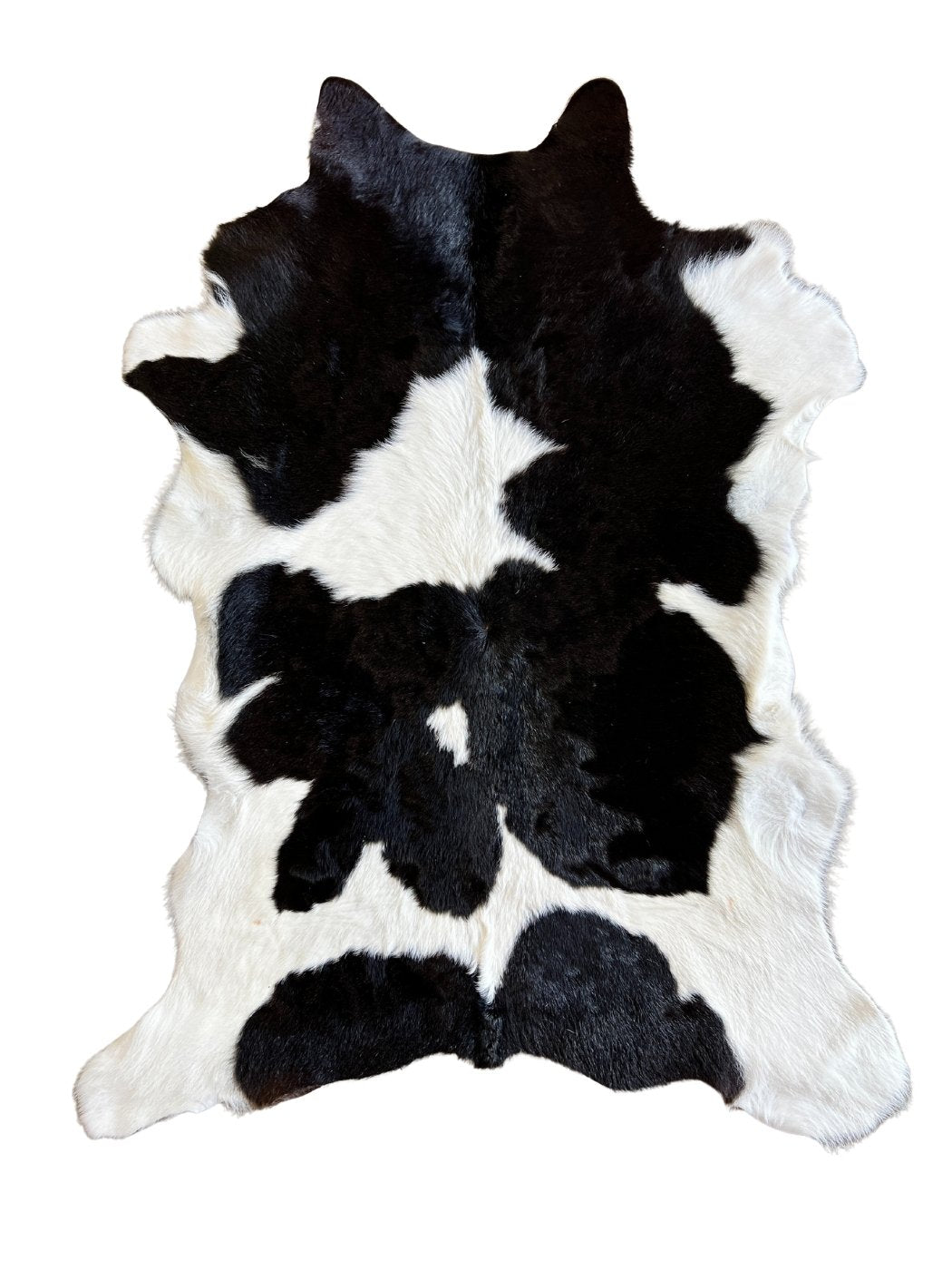 Goat Hair-On Hide Rug | Tri-Color - Colombian Natural Cut