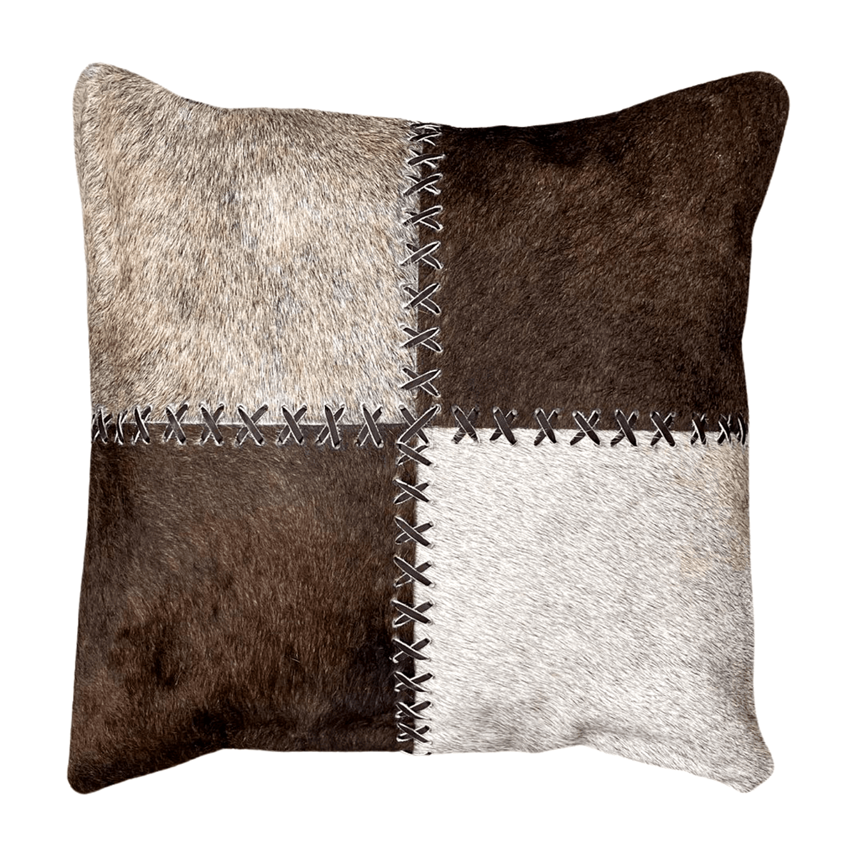Cowhide Pillow Cover | Full-Hide Hair-On – 16 x 16 in