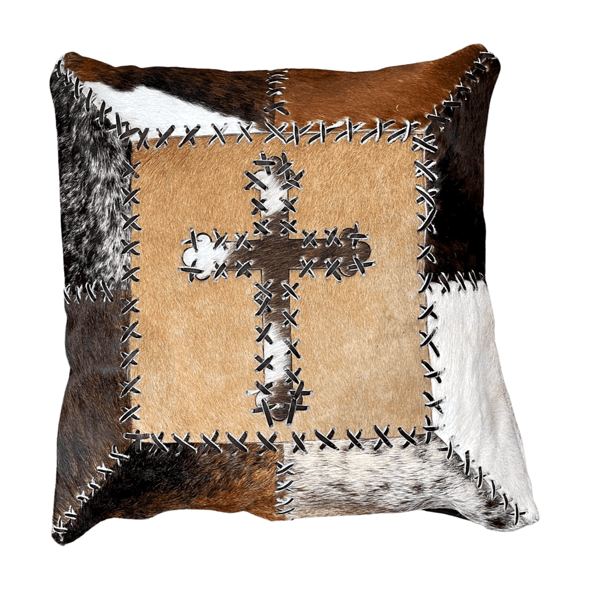 Cowhide Pillow Cover | Full-Hide Hair-On – 16 x 16 in