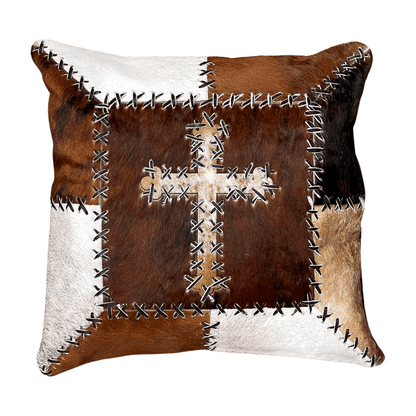 Cowhide Pillow Cover | Full-Hide Hair-On – 16 x 16 in
