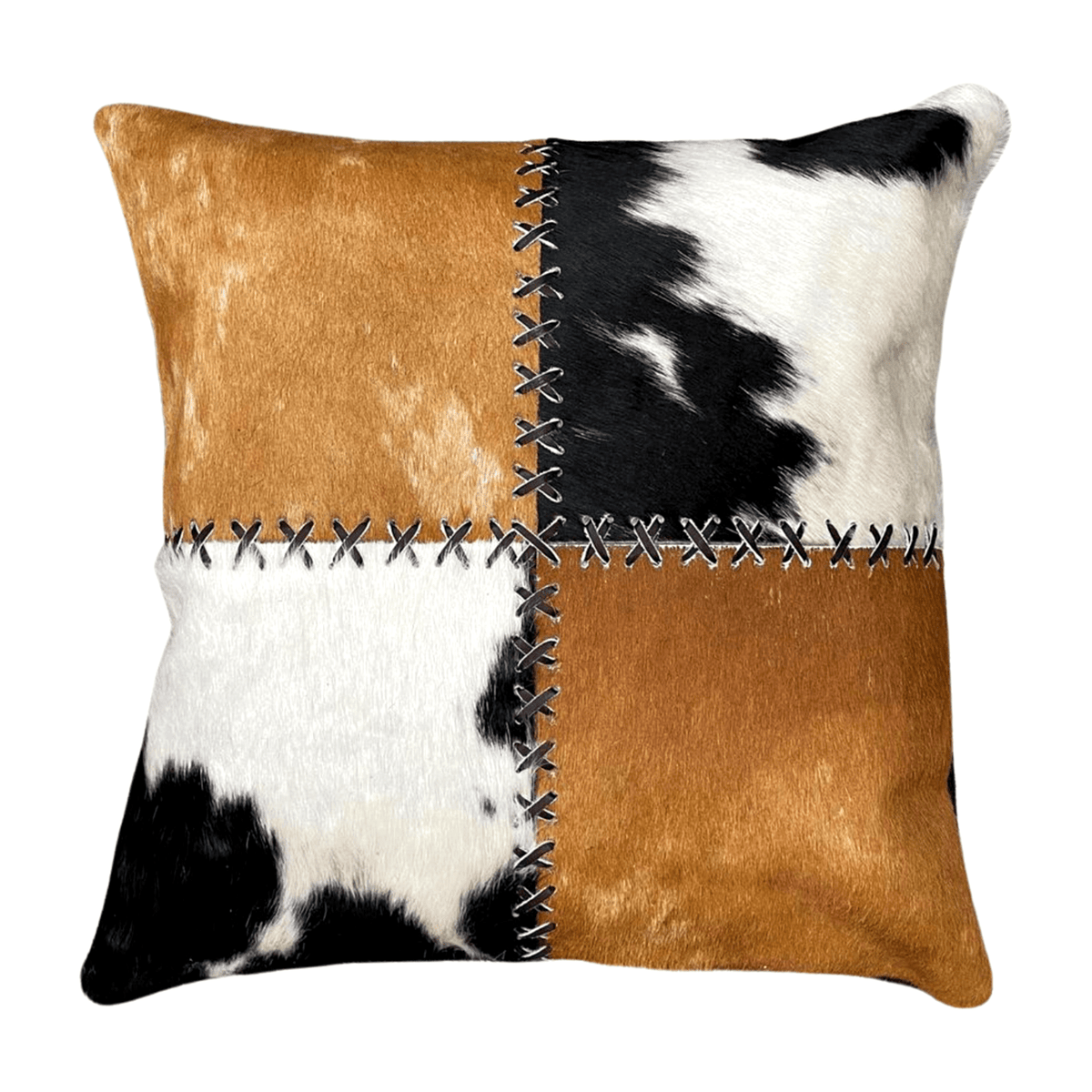 Cowhide Pillow Cover | Full-Hide Hair-On – 16 x 16 in