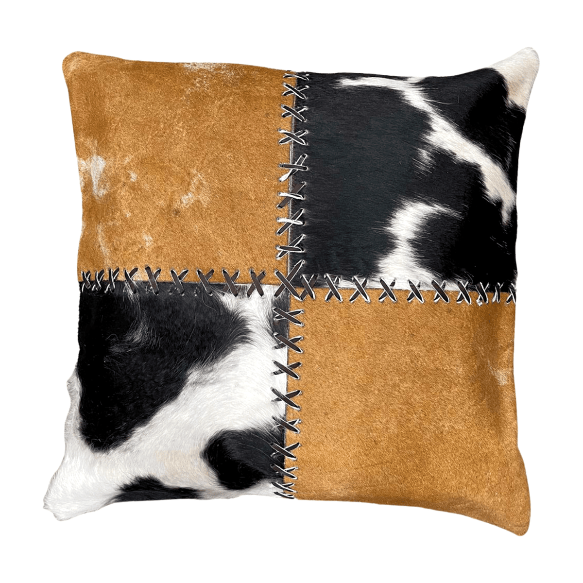Cowhide Pillow Cover | Full-Hide Hair-On – 16 x 16 in