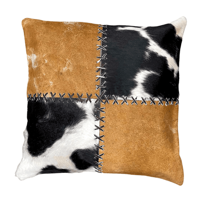 Cowhide Pillow Cover | Full-Hide Hair-On – 16 x 16 in