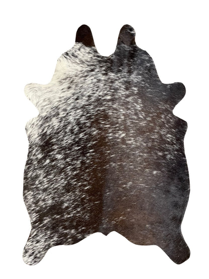 Mini Cowhide Rug | Bi-Color Cut-Out Hair-On – 30×40 in