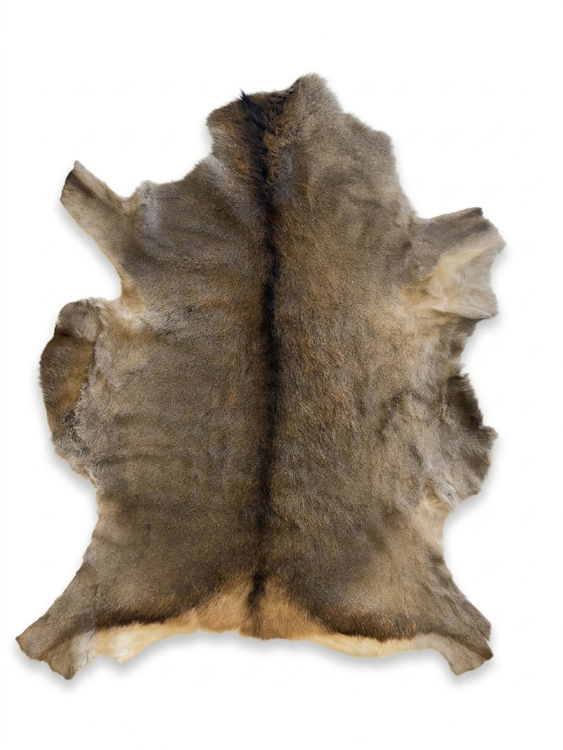 Elk Hide Rug | Icelandic Hair-On – Natural 4.5 x 3.5 Ft — additional view