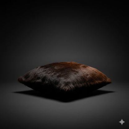 Bison Pillow Cover | Entire Hair-On Hide – Premium