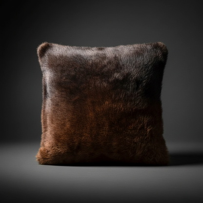 Bison Pillow Cover | Entire Hair-On Hide – Premium