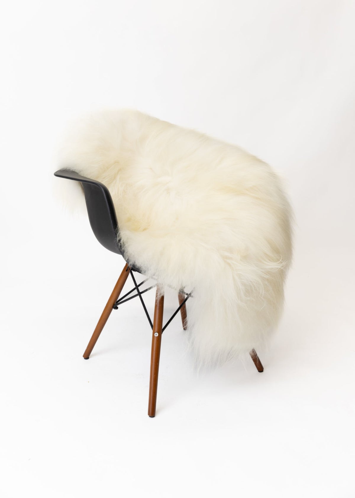 Norwegian Sheepskin | Pure White Viking Heritage Long-Hair