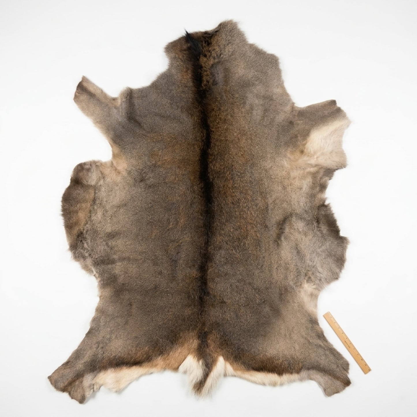 Elk Hide Rug | Icelandic Hair-On – Natural 4.5 x 3.5 Ft — additional product photo