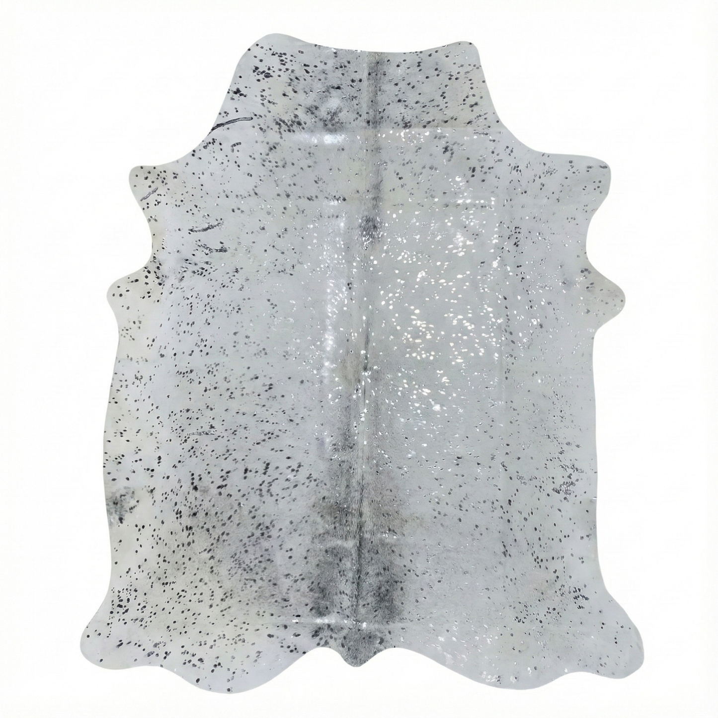 Cowhide Rug | Metallic Acid Wash Hair-On – Large