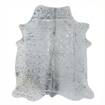 Cowhide Rug | Metallic Acid Wash Hair-On – Large