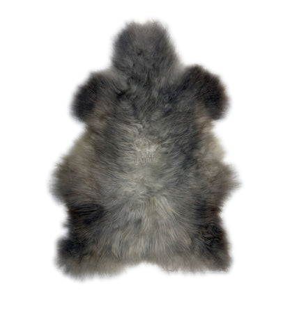 Norwegian Sheepskin | Graphite Gray Long-Hair Viking Heritage - 4' x 2.5'